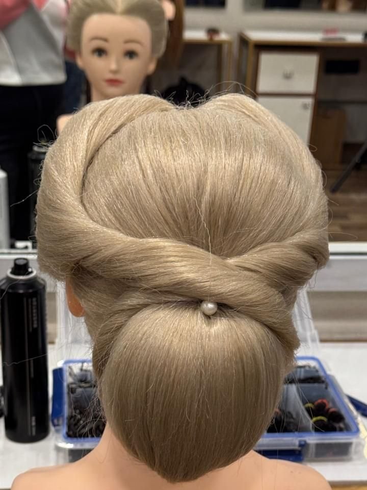 Classic bridal bun