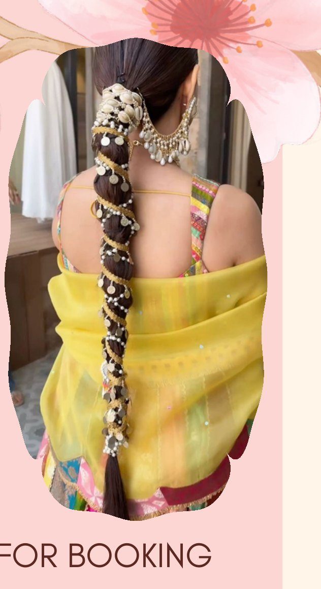 Long bridal braid